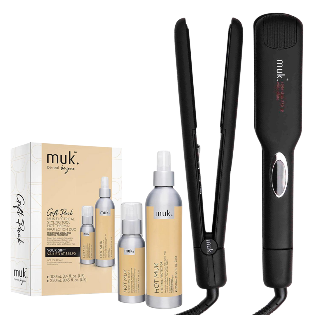 Muk - 230IR Style Stick Wide Plate Straightener 2023 Xmas Promo