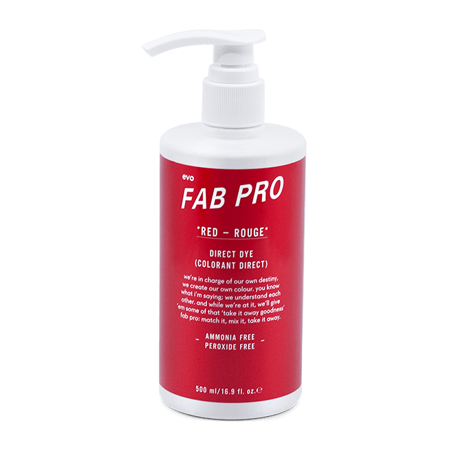 Evo Fab Pro 500ml - Red