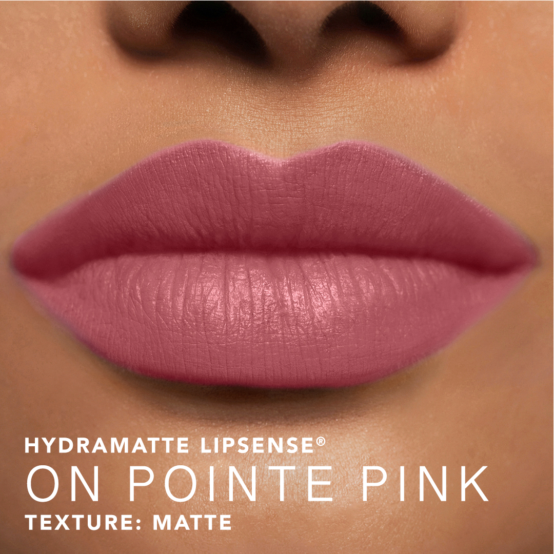 SeneGence - HydraMatte Long Lasting LipSense Lip Colour - On Pointe Pink