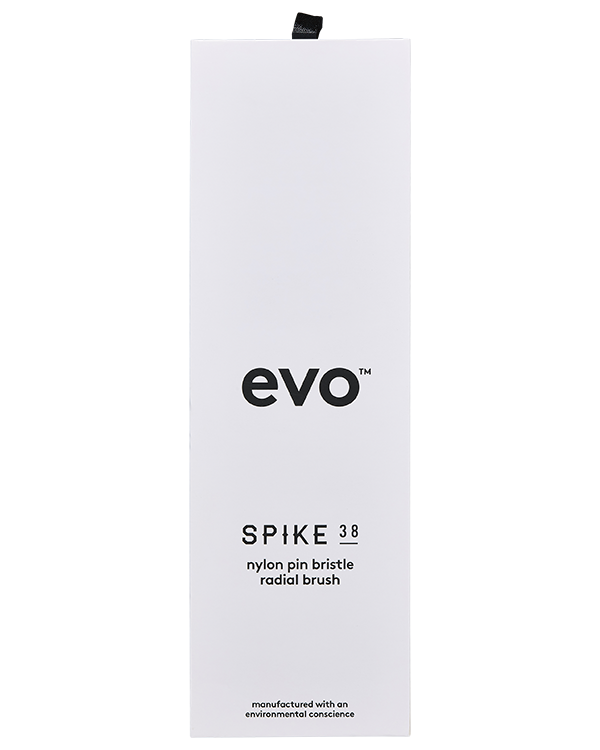 Evo - Spike 38 Nylon Pin Natural Boar Bristle Radial Brush