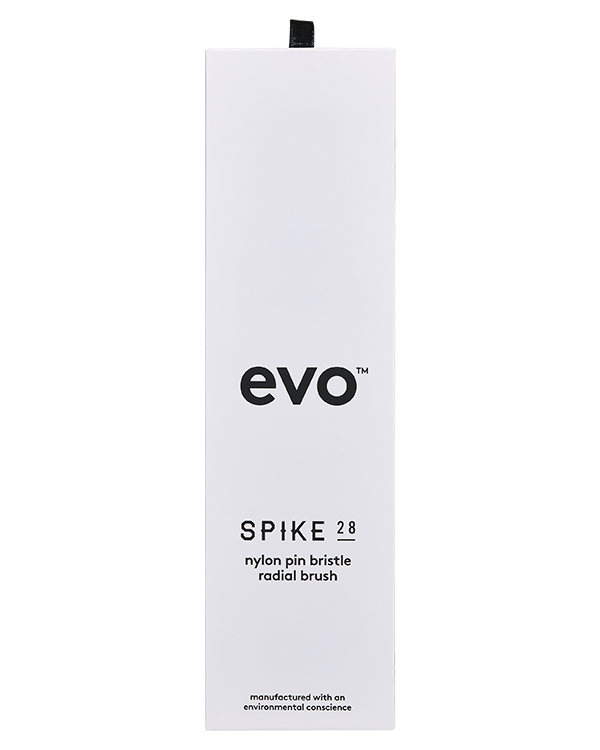 Evo - Spike 28 Nylon Pin Natural Boar Bristle Radial Brush