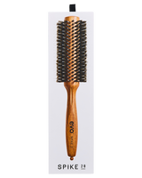 Evo - Spike 28 Nylon Pin Natural Boar Bristle Radial Brush