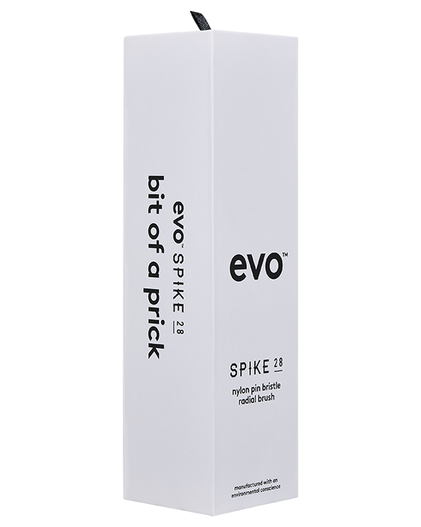 Evo - Spike 28 Nylon Pin Natural Boar Bristle Radial Brush