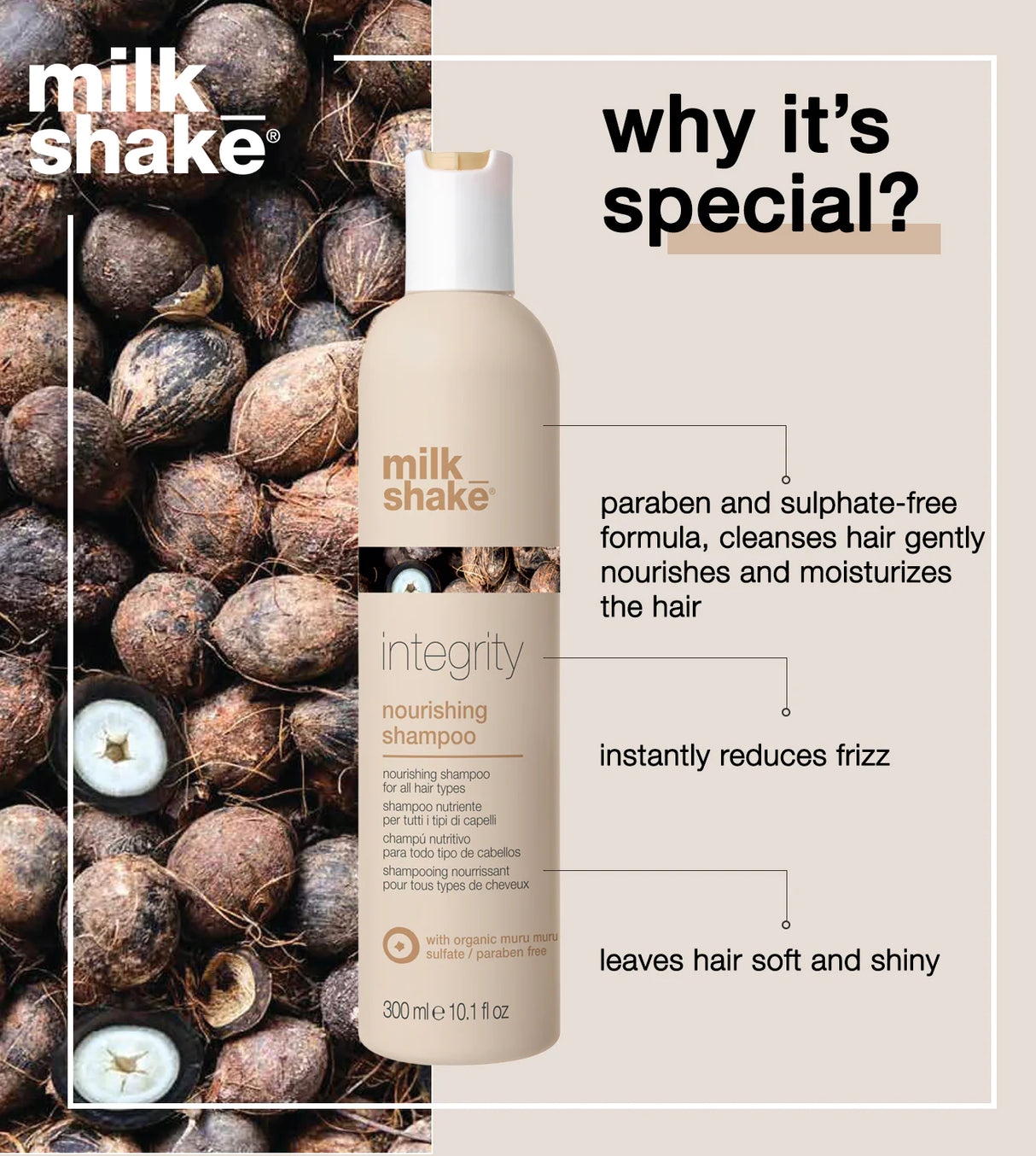 Milk_Shake - Integrity Nourishing Shampoo 300ml